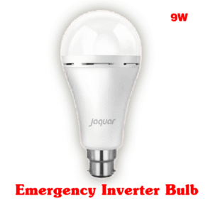 Jaquar Inverter LED Bulb 9W – Rechargeable Emergency Light (Cool White)